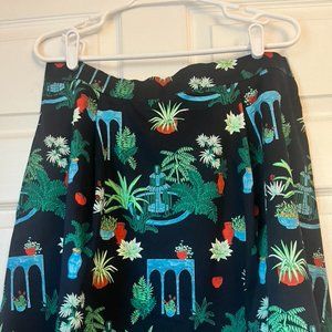 12 Petite Ann Taylor Factory Knee Length skirt